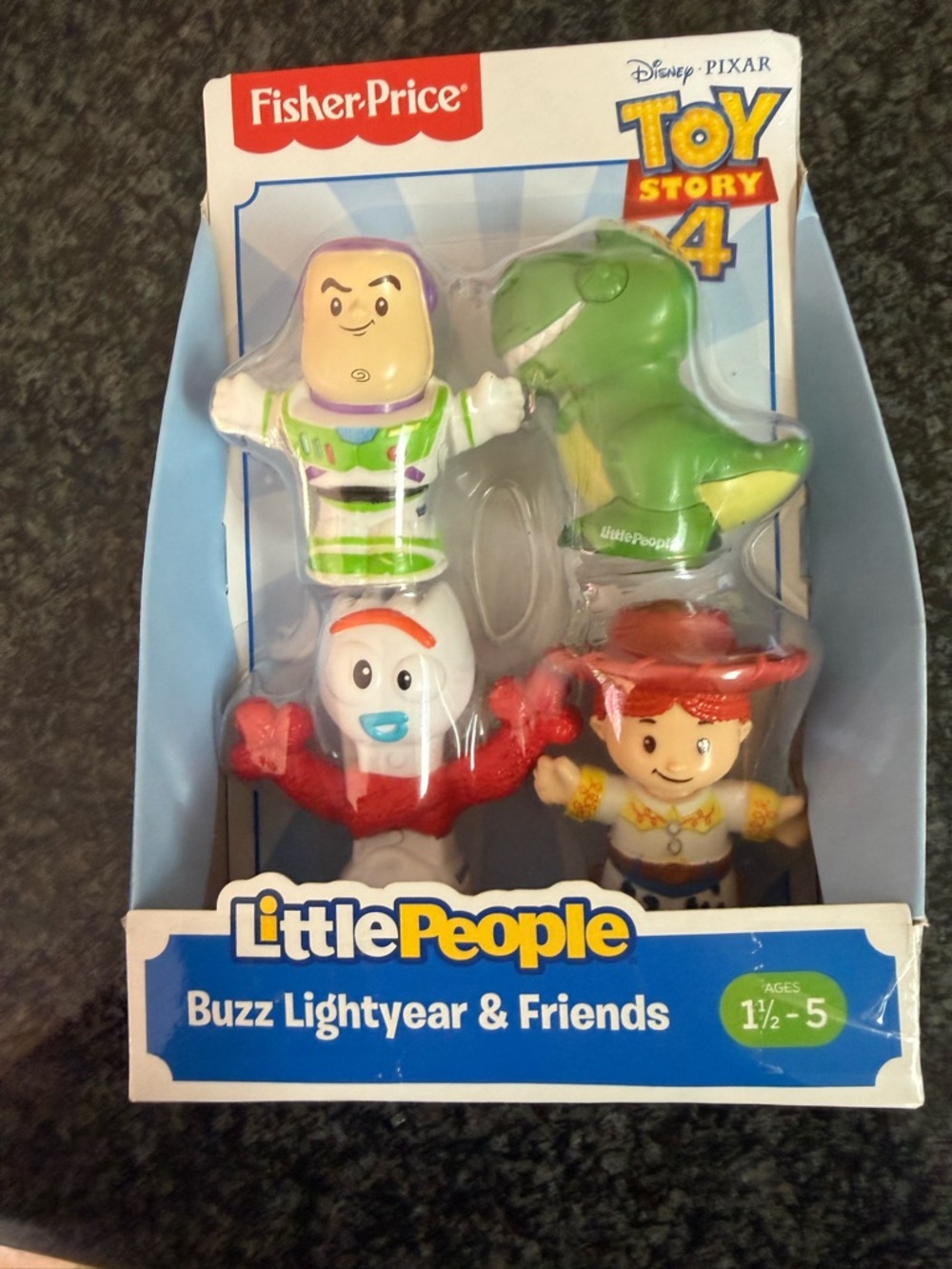 Fisher-Price Little People Toy Story 4 Buzz Lightyear & Friends - Multicolor
